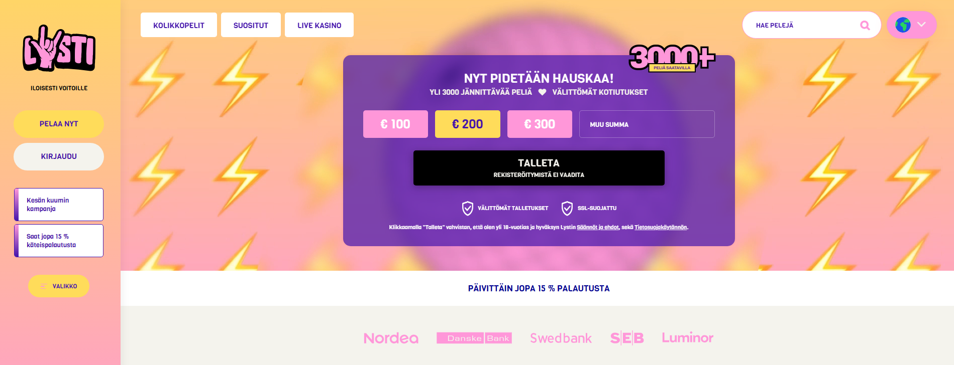 Lysti Casino