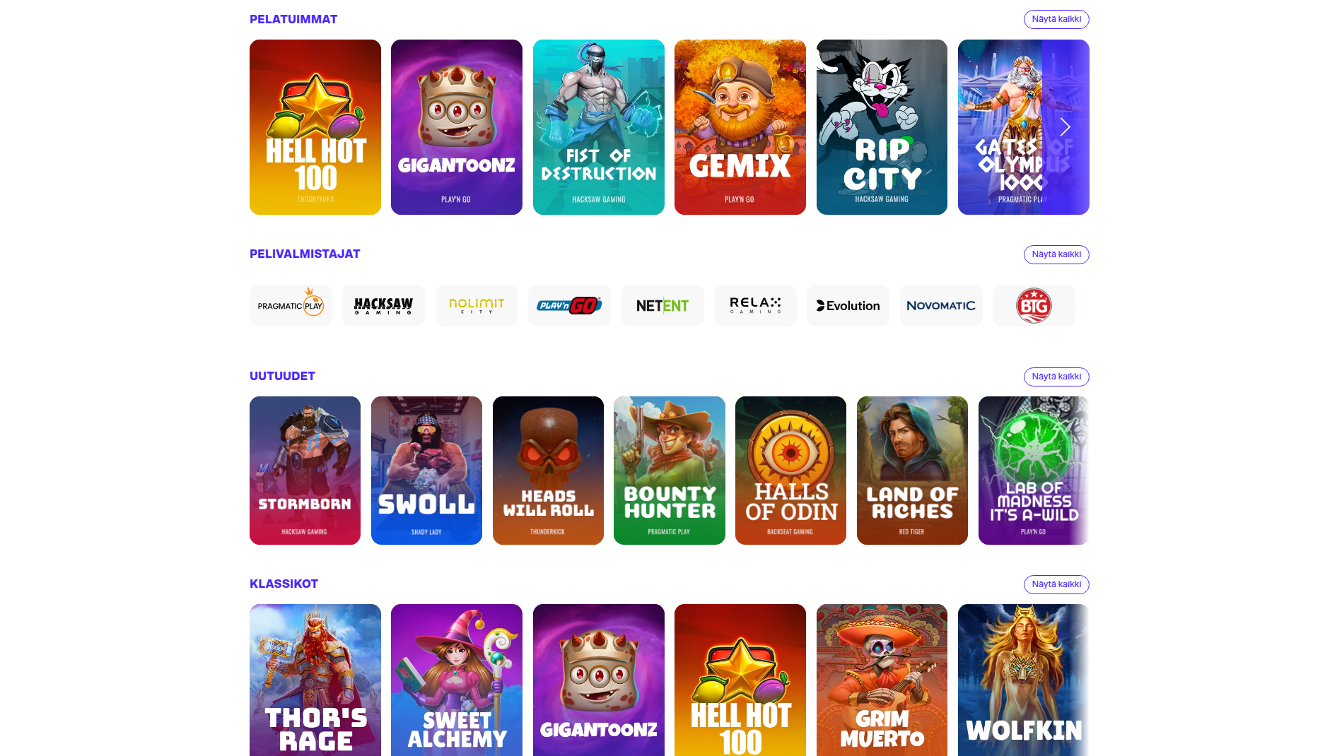 tuohi casino sports