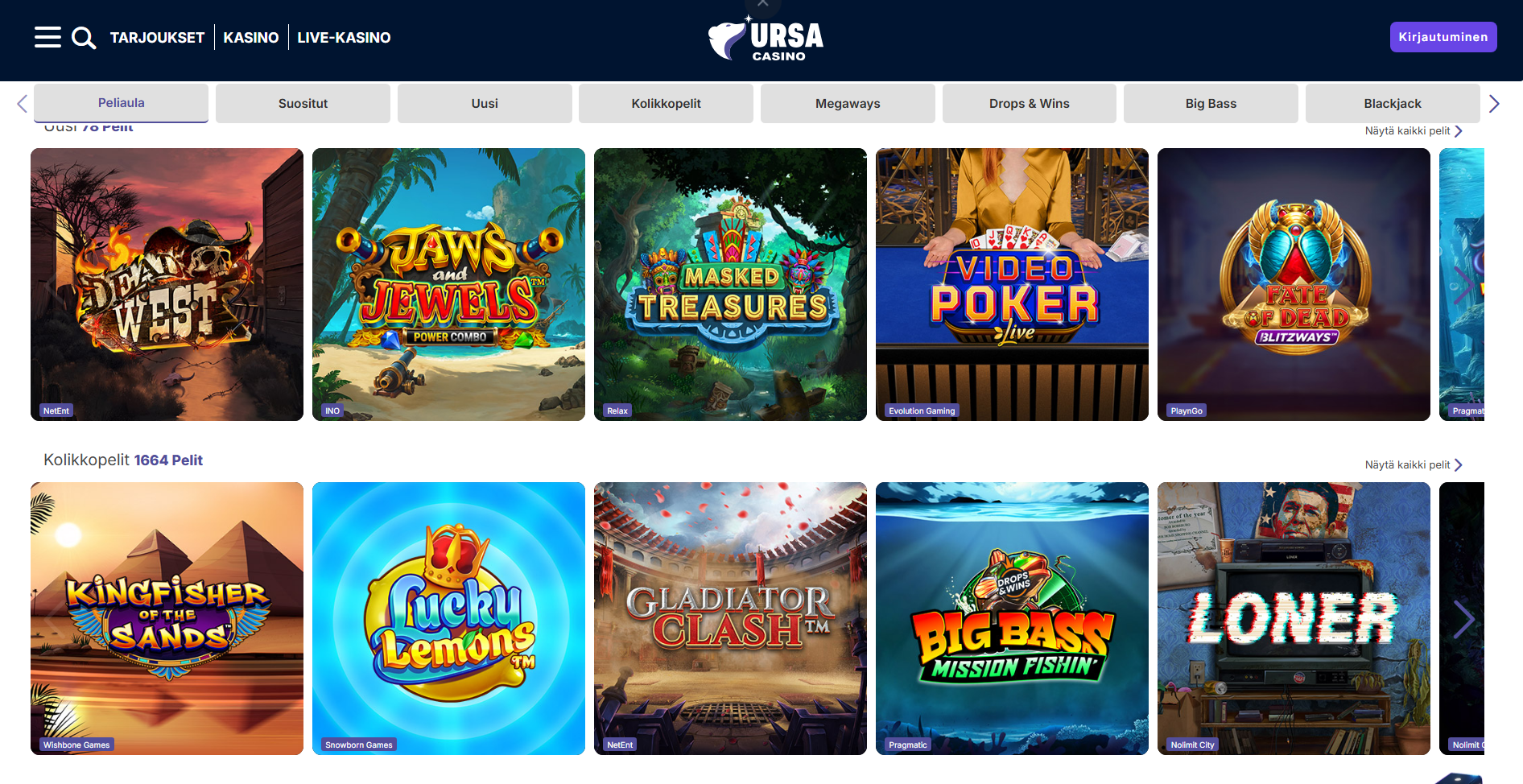 ursa casino gold